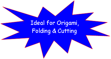 Explosion 1: Ideal for Origami, Folding & Cutting